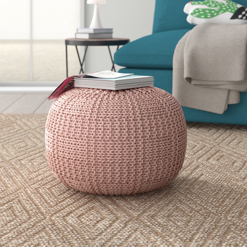 Wayfair pink ottoman discount